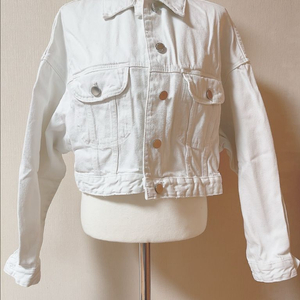 ZARA 자라 화이트데님자켓 이미지