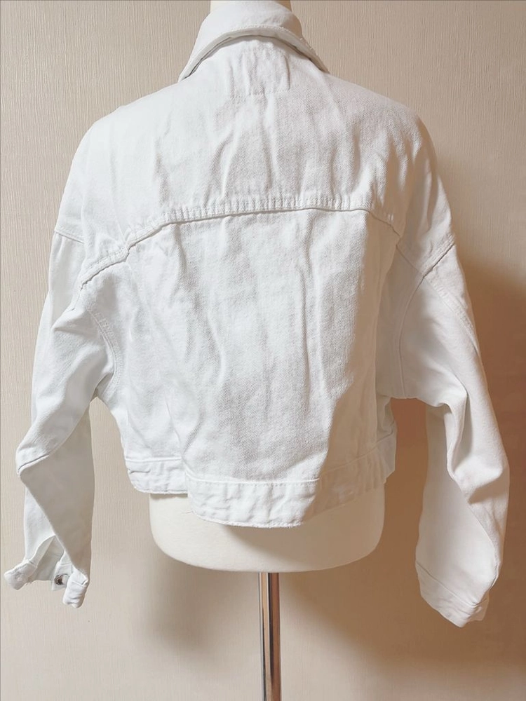 ZARA 자라 화이트데님자켓 이미지