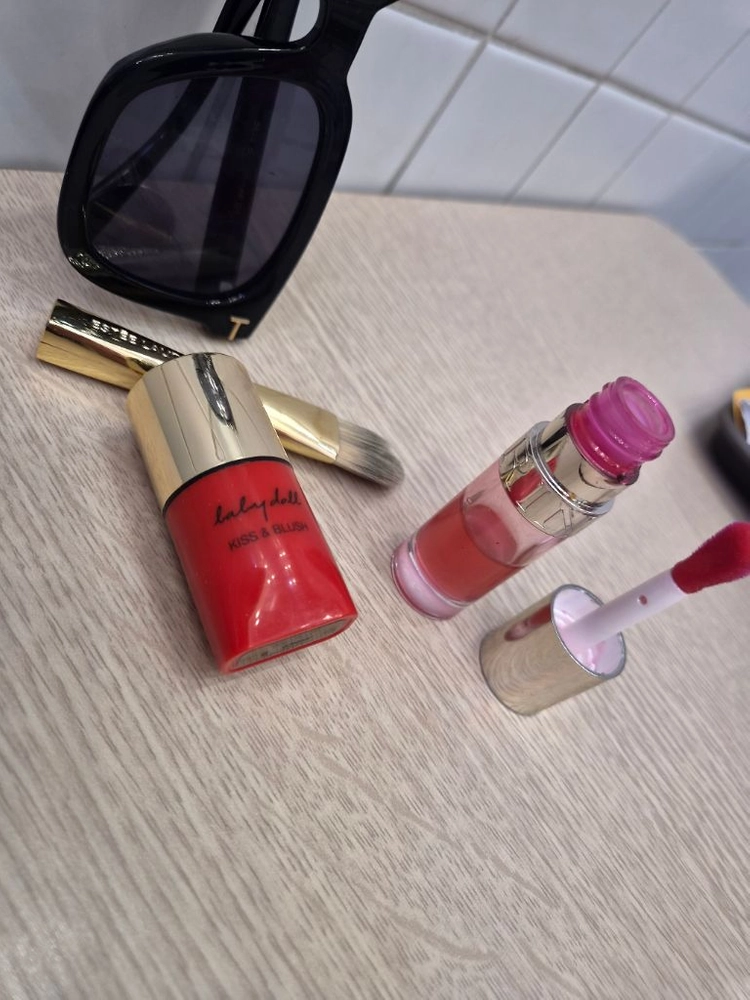 입생로랑 립스틱 클라랑스 립그로스+ 립스틱 세트 이미지