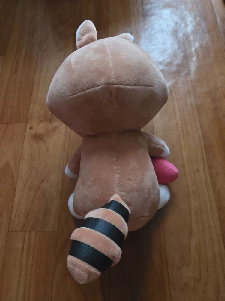 보노보노 너부리 봉제인형 딸기 소품포함 이미지
