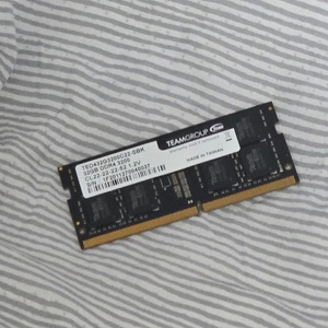 팀그룹 ddr4 3200 32gb 노트북 램 메모리 이미지
