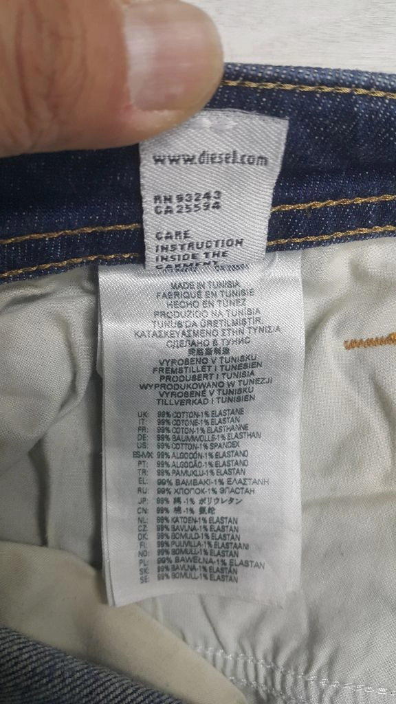 디젤정품(사방스판) THOMMER W34 실측(No.627)S급! 드라이완료! 이미지