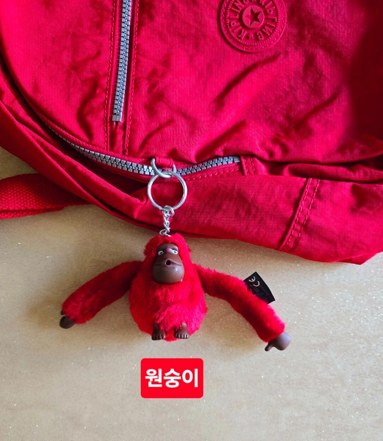 키플링 미니백팩(레드) 이미지