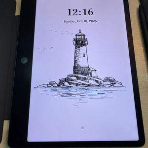 TCL A1 NXTPAPER 태블릿 + 정품 키보드케이스 팝니다. 이미지