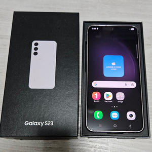 갤럭시 S23 라벤더 256GB A급 싸게 팝니다. 이미지