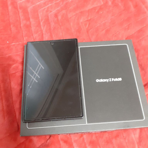 갤럭시 폴드8 256gb 자급제 그라파이트 풀박 이미지