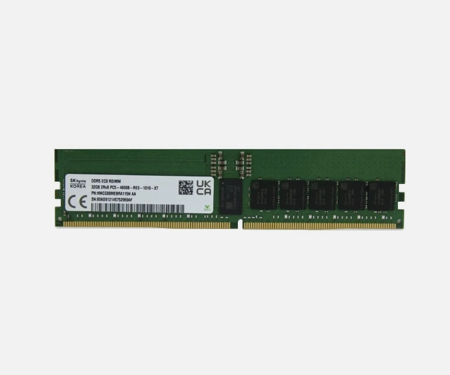 SK하이닉스 DDR5 32GB 4800MHz PC5-38400 ECC RDIMM 이미지