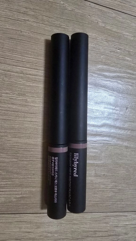 릴리바이레드 스키니 메스 브로우 마스카라 07 핑크브라운 2개 일괄 이미지