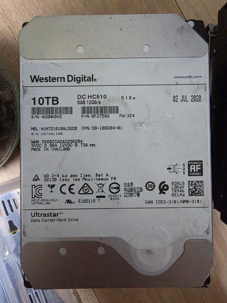 sata sas 하드디스크 hdd 4tb 6tb 8tb 10tb 판매합니다 이미지