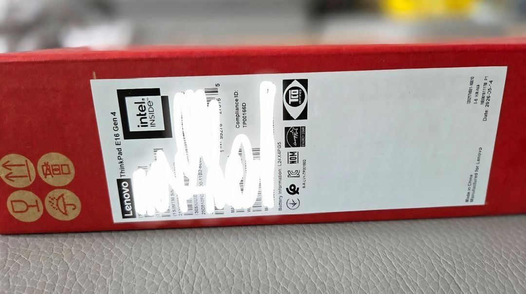 [업그레이드/새상품]레노버 Thinkpad E16 G4 (32GB/ SSD 512GB) 이미지