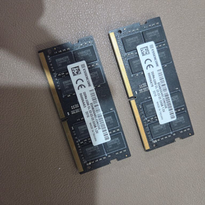 DDR4 노트북 램 64GB (32GBx2) 팝니다. 3200mhz 이미지