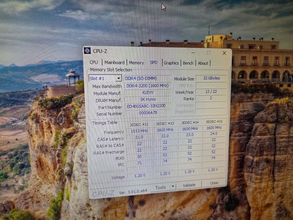 DDR4 노트북 램 64GB (32GBx2) 팝니다. 3200mhz 이미지