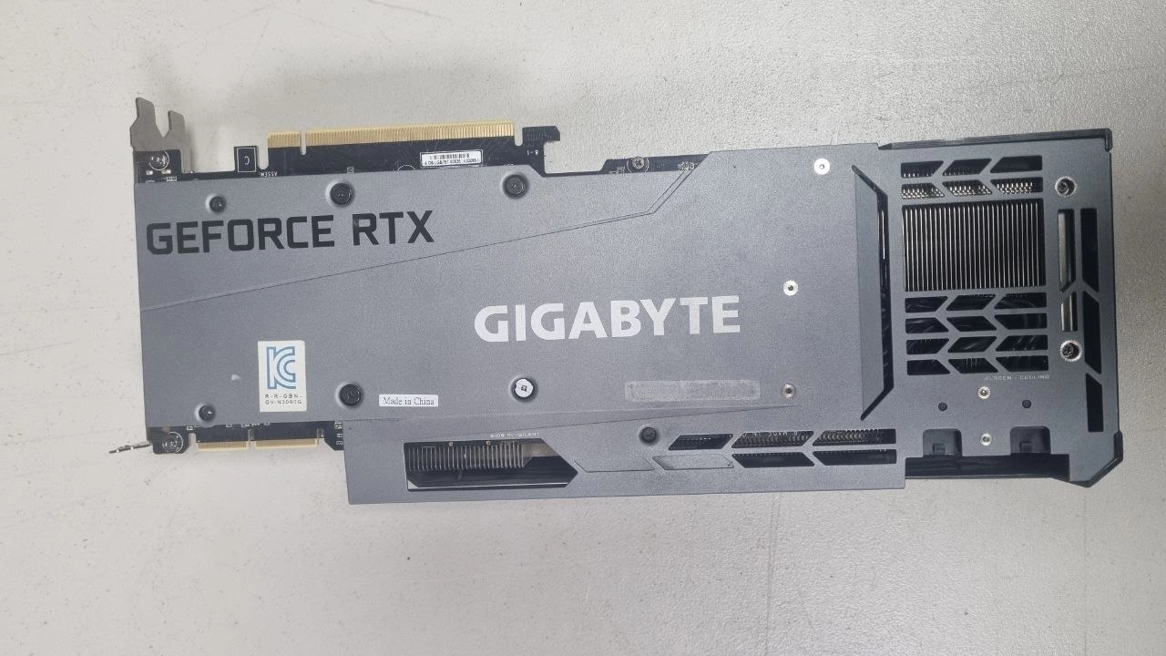 기가바이트 RTX 3090 Gaming OC 24GB / 메모리 온도 78℃ / 테스트 데이터 첨부 이미지