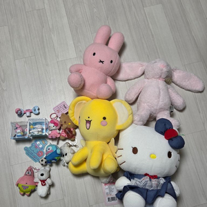 캐릭터 인형 및 피규어 세트 여러가지 일괄 이미지