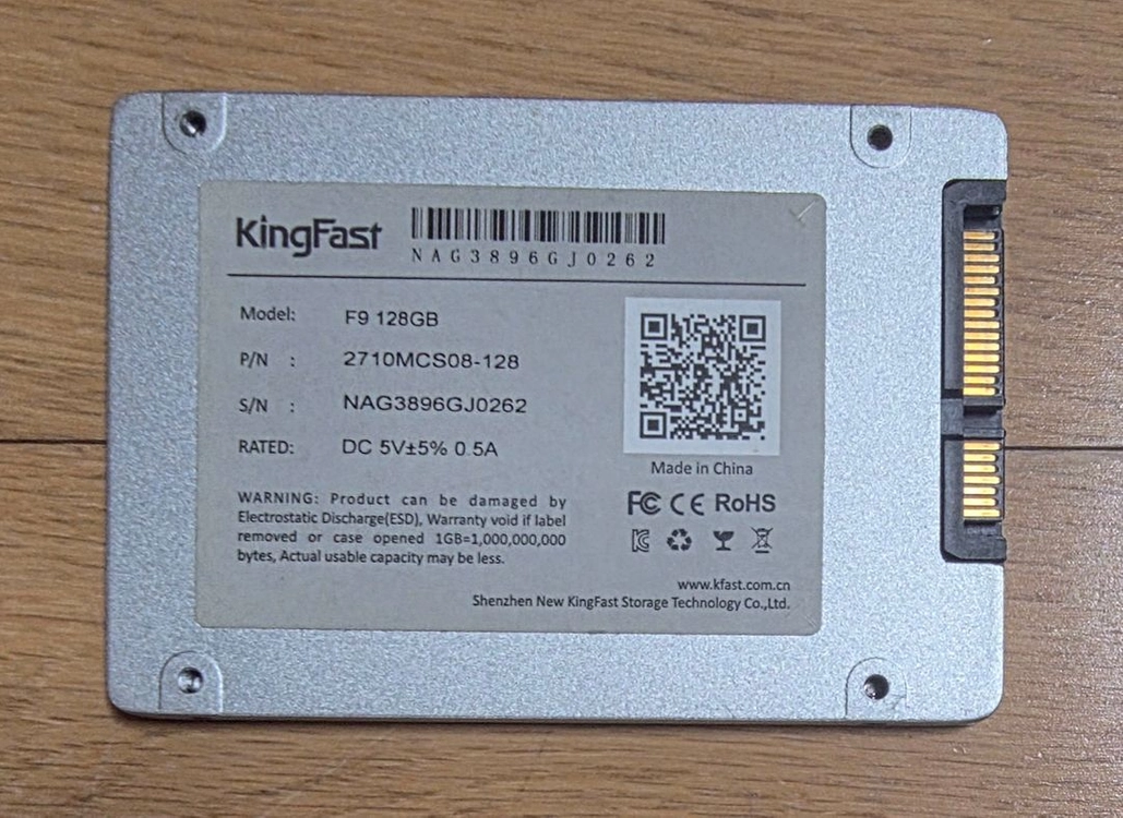KingFast 2.5인치 128GB SSD 판매 이미지