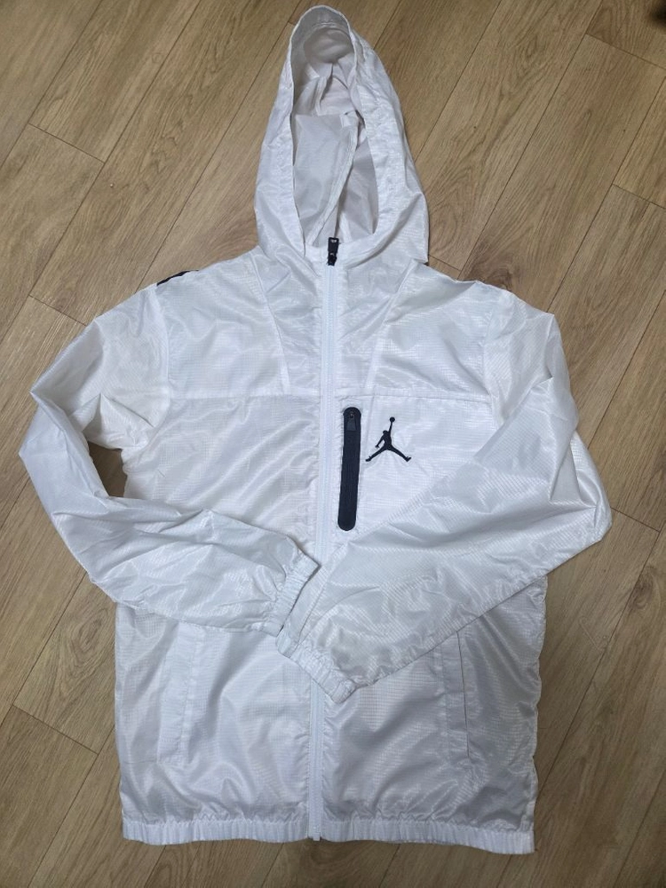 조던 바람막이 화이트 XL (13-15세) 택포 이미지