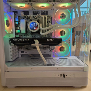 9800x3d, b850m, rtx 5070ti 고사양 가성비 본체 이미지