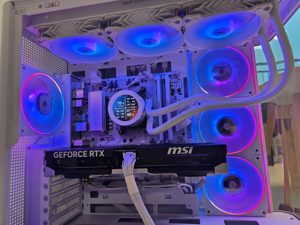 9800x3d, b850m, rtx 5070ti 고사양 가성비 본체 이미지