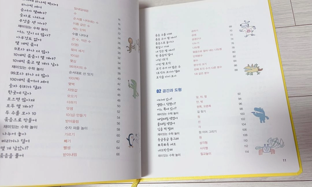와이즈만 유아 수학 사전 이미지