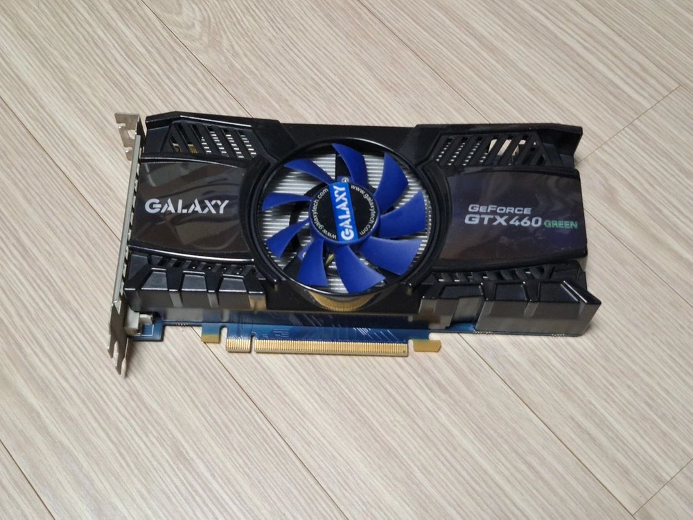 갤럭시 GTX460 GREEN 768MB 그래픽카드 (작동 테스트 완료) GTX460 이미지