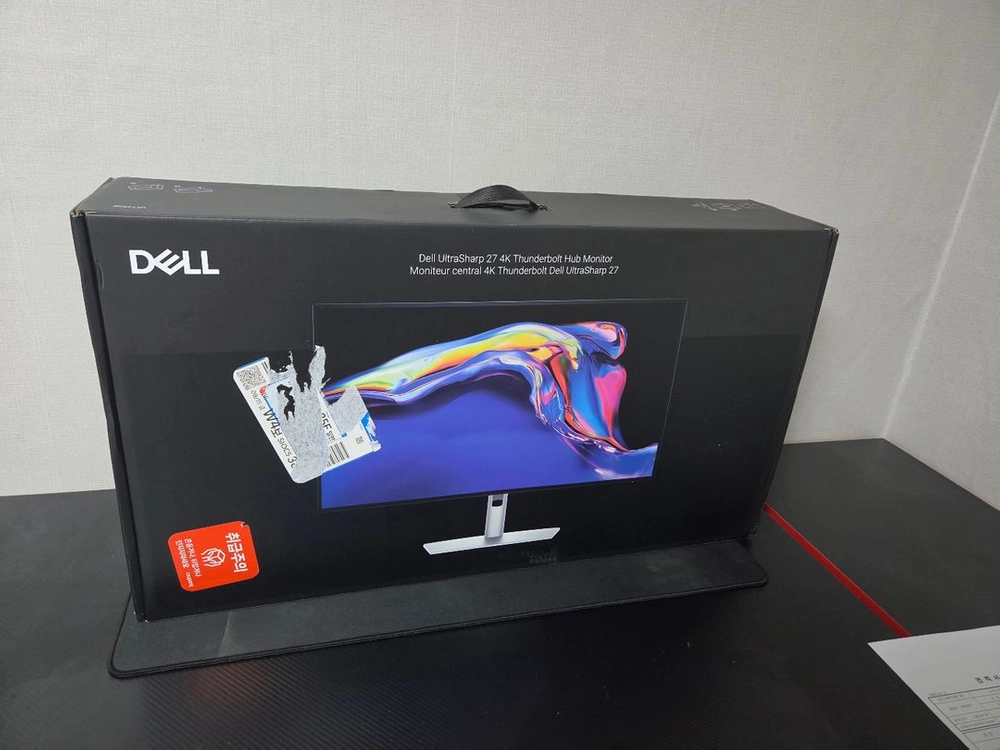 dell u2725qe 울트라샤프 4k모니터 이미지