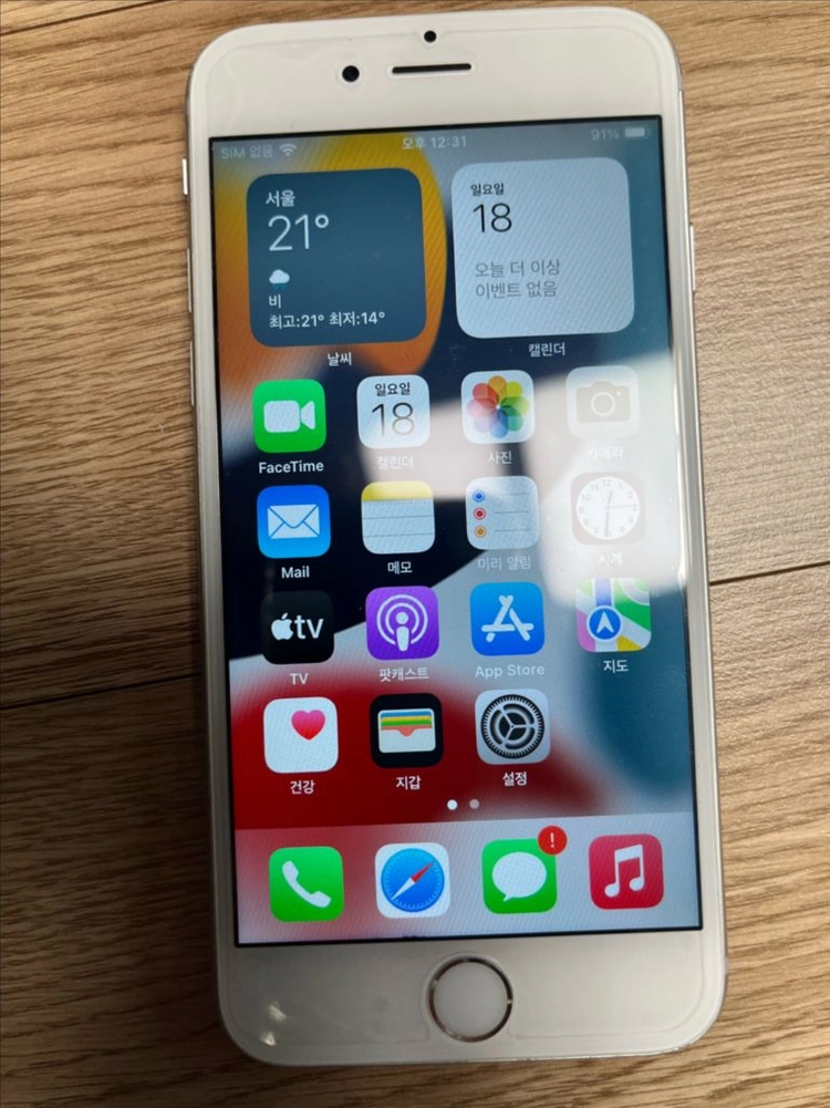 아이폰6S 실버 64기가 카메라무음 이미지