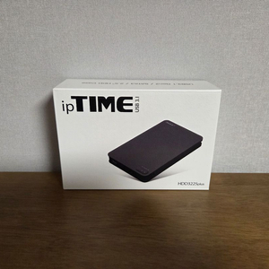 ipTIME HDD3225plus 외장하드 USB 3.1 이미지