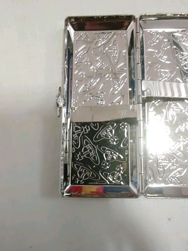 비비안 웨스트우드 실버 무늬 조각 수납함 이미지
