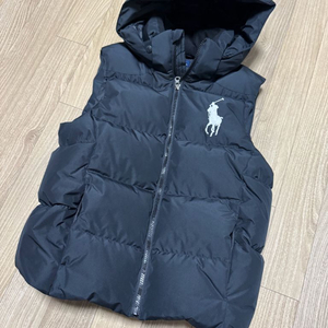폴로 키즈 패딩 조끼 Large 이미지