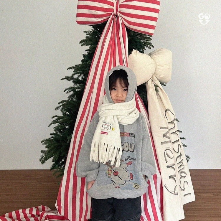 (새상품-겨울) 스노우맨 후드 이미지