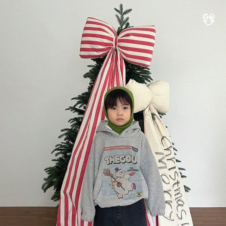 (새상품-겨울) 스노우맨 후드 이미지