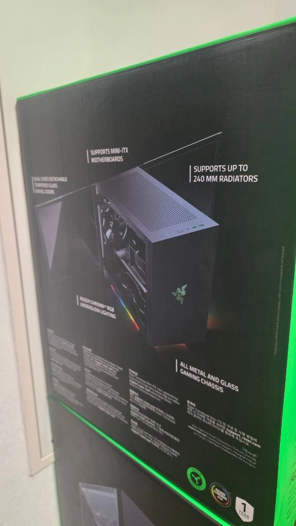고성능 게이밍 PC 본체 5900x rtx3070ti 32GB 1TB 레이저 itx 이미지