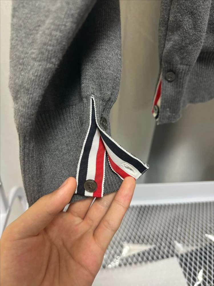 [ 5 size] 톰브라운 밀라노스티치 가디건 실착 1회 이미지