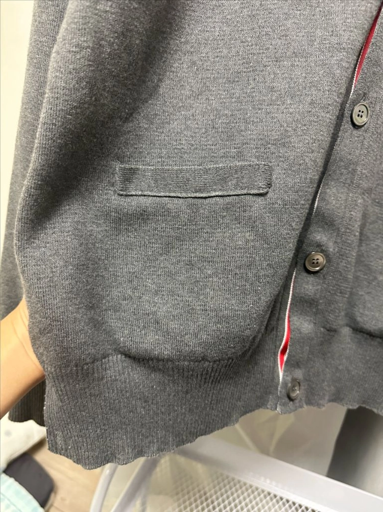 [ 5 size] 톰브라운 밀라노스티치 가디건 실착 1회 이미지