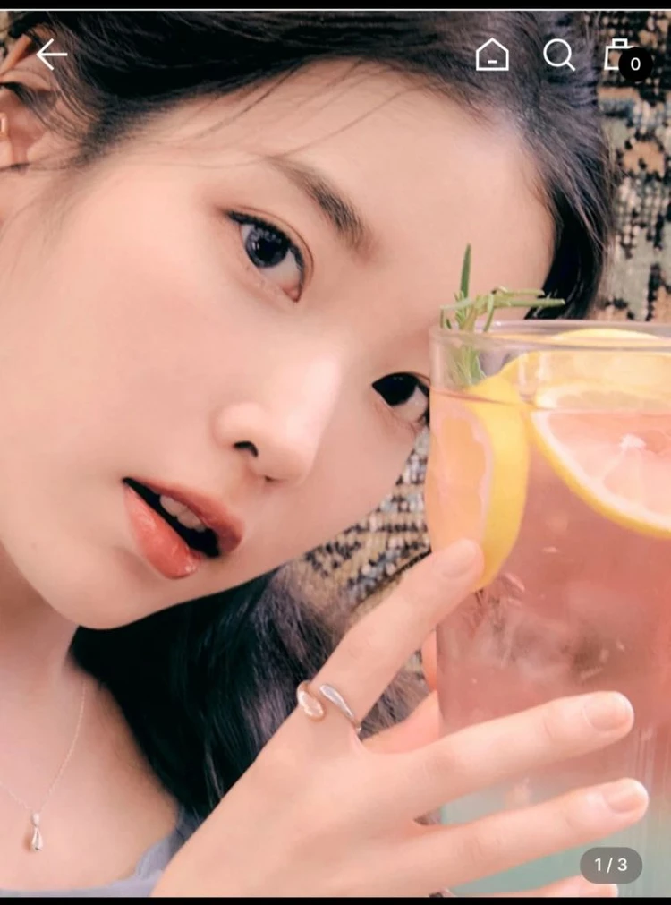 제이에스티나 아이유 반지 ( 완전새제품) 실버~선물해도 좋아요 이미지