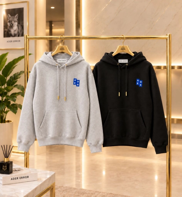 #신상 아더에러 후드티 블랙/ 그레이 이미지