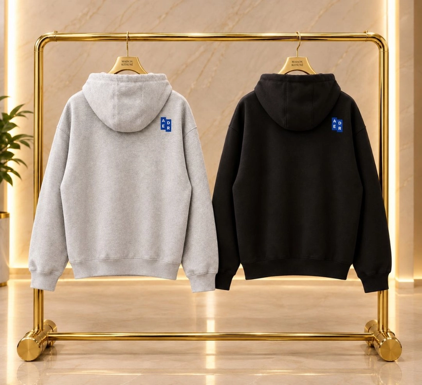 #신상 아더에러 후드티 블랙/ 그레이 이미지