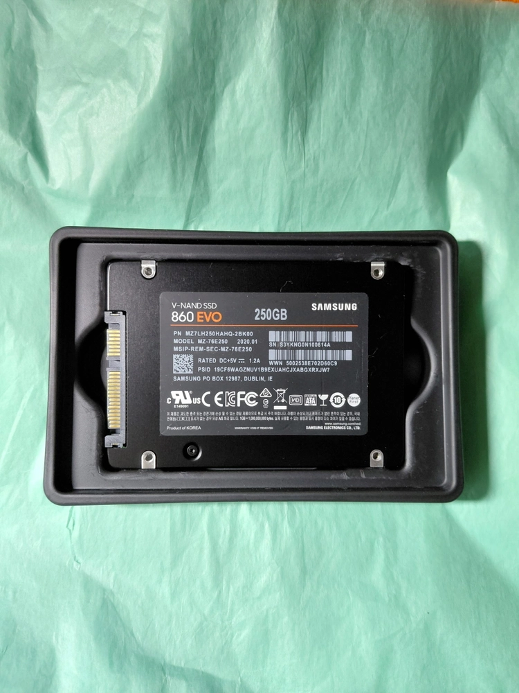 삼성전자 D램탑재 860 EVO V-NAND SSD 250GB 198시간 이미지
