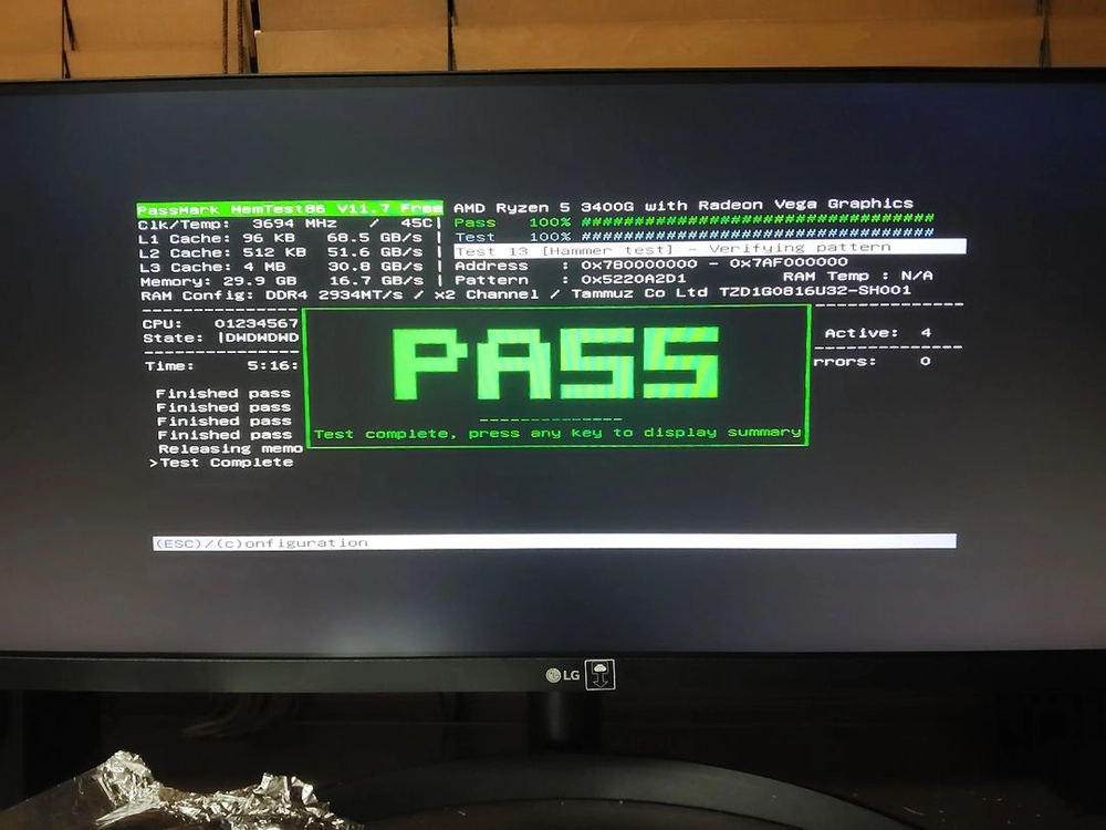타무즈 DDR4 PC4-25600 CL22 3200Mhz 32GB(16GBX2) 이미지