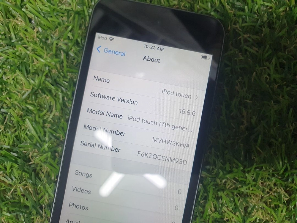 애플 아이팟 터치 7세대 (iPod touch 7th generation) 32GB 스페이스 그레이 이미지