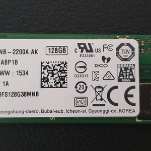 SK하이닉스 M.2 sata ssd 양면 128gb 이미지