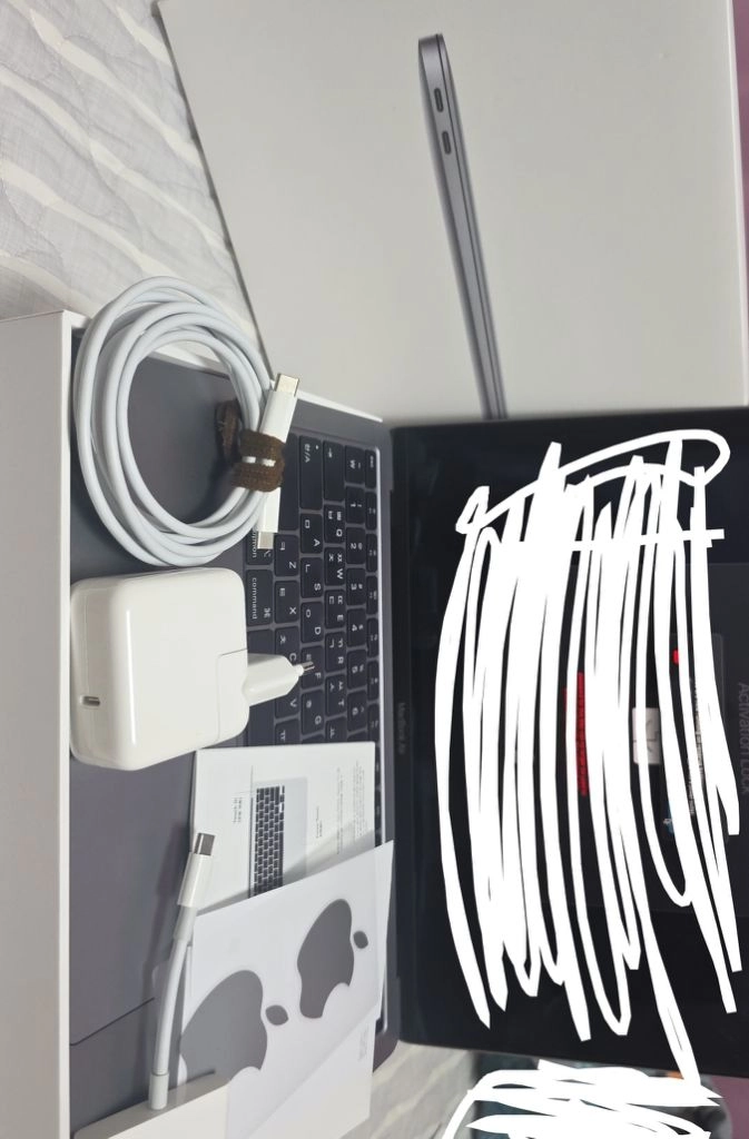 a-급 94효율 맥북에어 m1 8gb, 256gb ssd 이미지