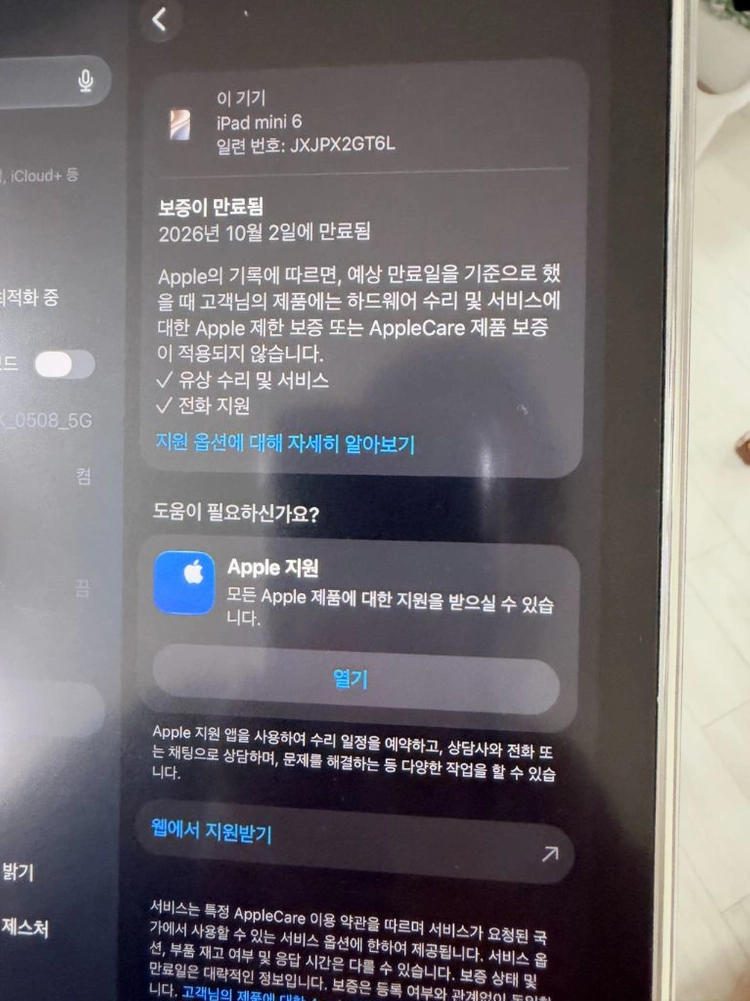 아이패드 미니6 256기가 셀룰러 이미지