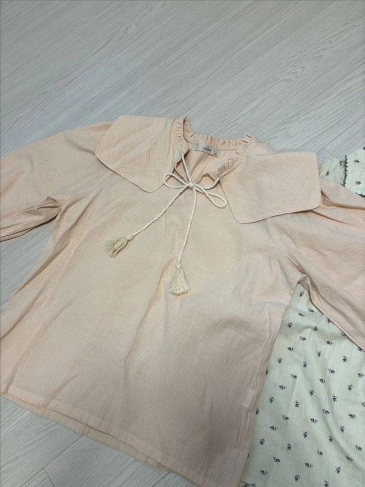 라이크봄 봄가을블라우스 XXl두벌일괄 이미지