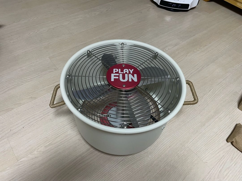 놀팬 난로 동력팬 써큘레이터 이미지