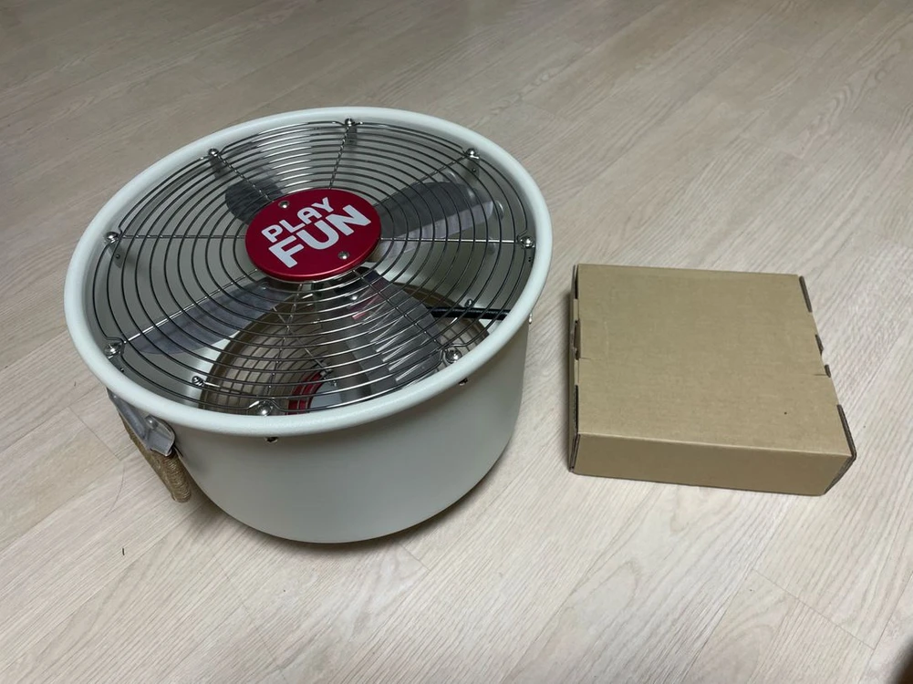 놀팬 난로 동력팬 써큘레이터 이미지