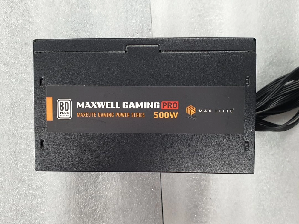 컴퓨터 파워 500W 맥스엘리트 MAXWELL PRIMO 500W 80PLUS스탠다드 플랫 이미지
