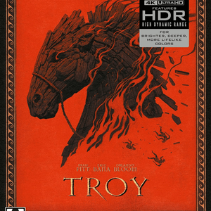 [한정판] 트로이 (TROY) 4K UHD + 블루레이 애로우 비디오 초회 아웃케이스 한정판 미개봉 이미지