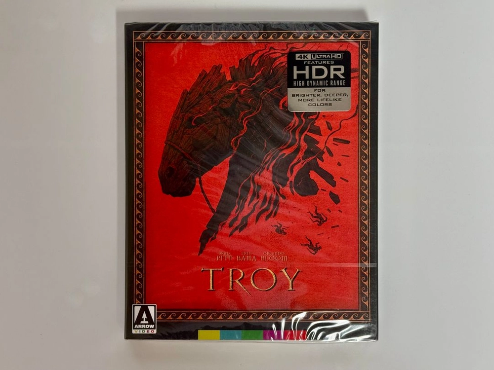 [한정판] 트로이 (TROY) 4K UHD + 블루레이 애로우 비디오 초회 아웃케이스 한정판 미개봉 이미지