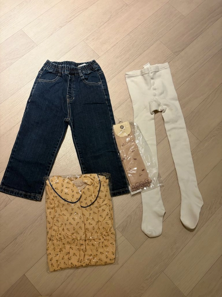 여아 옷 일괄 원피스 티셔츠 상하복 등 사계절옷 이미지